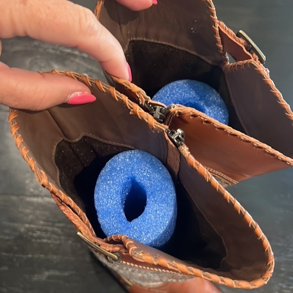 Fortress of Inca Peruvian Leather and wool boots Sz 7 - Picture 10 of 13